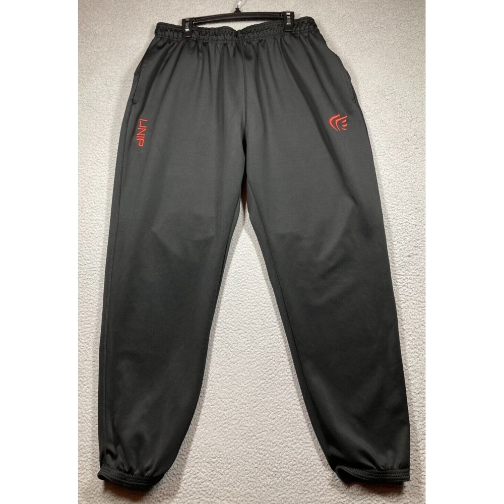 Active Faith Sports Jogger Pant 3X Black In Jesus Name I Play IJNIP Performance